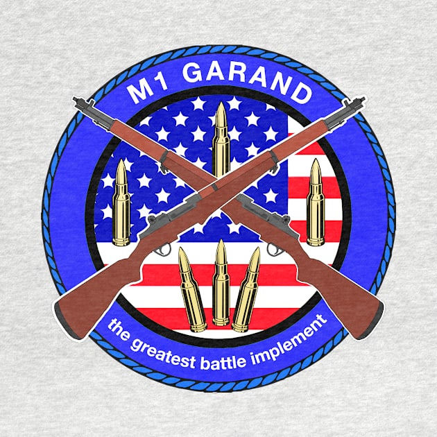 M1 GARAND LOGO by theanomalius_merch